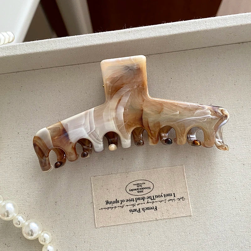 Fashion Stylish Elegant Hair Claw Clips for Girls Winter Autumn Graceful Trendy Hair Accessories for Women Ladies in Stock