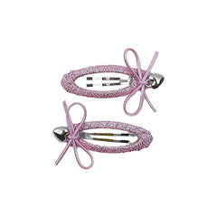 Solid Color Simple Bowknot Hair Clips for Baby Girls Fashion Chic Snap Clips for Kids Children Teens Hair Accessories in Stock