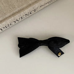 Ladies Solid Color Simple Small Alligator Clips Fashion Vintage Elegant Chic Customized in Stock Hair Clips Accessory for Causal