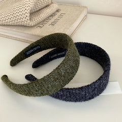 Fashion Simple Solid Color Minimalistic Wide Head Band for Girls Graceful Elegant Hair Band for Women Ladies Hair Accessories