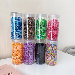 Fashionable Durable High Elastic Sweet Scrunchies Minimalistic Trendy Hair Ties for Baby Girls Kids Children Hair Accessories