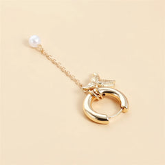 Fashion Simple Pink Heart Bird Elegant Drop Earrings for Girls Cute Sweet Trendy Jewellry for Women Ladies Accessories Wholesale