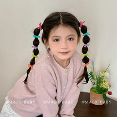 Classic Bowknot High Elastic Scrunchies for Baby Girls Fashion Hair Ties for Kids Children Hair Accessories Chinese Supplier