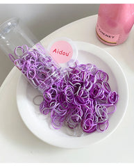 Fashionable Durable High Elastic Sweet Scrunchies Minimalistic Trendy Hair Ties for Baby Girls Kids Children Hair Accessories