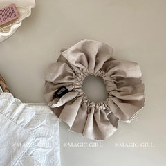 Fashion Solid Color High Elastic Scrunchies for Girls Cute Sweet Chic Simple Hair Ties for Women Ladies Hair Accessories Stylish