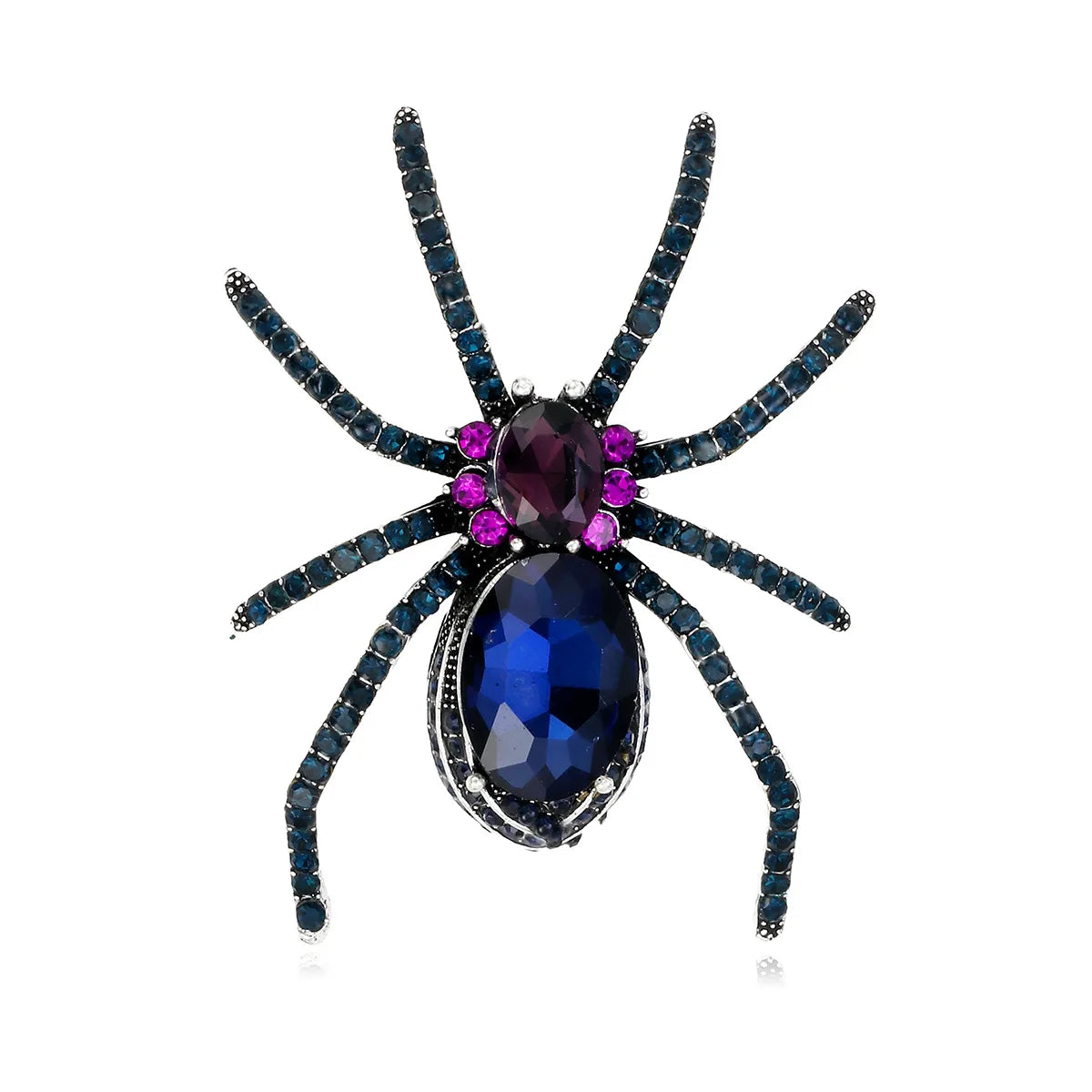 Fashionable Spider Trendy Charms Animals Brooches for Girls Stylish Glamorous Pins Jewelry for Women Ladies Accessories Chic