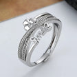 The opening is adjustable. / Style 04- Silver
