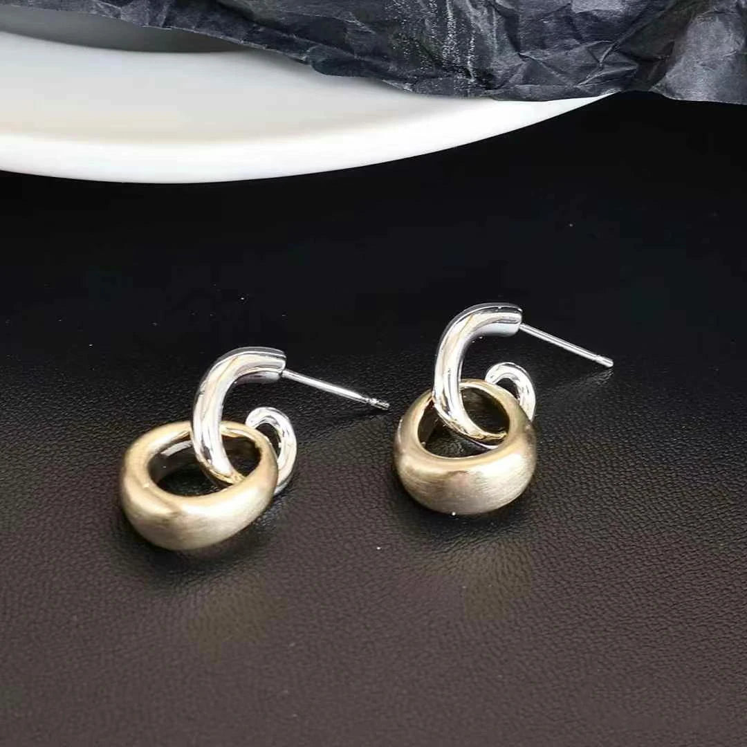 Sweet Bowknot Simple Minimalistic Fashion Drop Earrings for Girls Cute Elegant Graceful Jewelry for Women Ladies Accessories