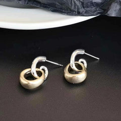 Sweet Bowknot Simple Minimalistic Fashion Drop Earrings for Girls Cute Elegant Graceful Jewelry for Women Ladies Accessories