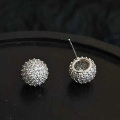 Female Creative Design Flower Circle Shape Fashion Elegant Simple Wholesale Bulk Order Jewelry Accessories for Women Holiday Use