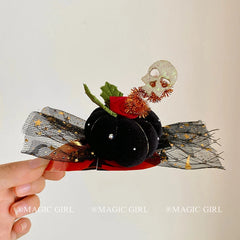 Cute Little Devil Pumpkin Ghost Hair Clip Funny Halloween Hair Accessories for Women Party Cosplay Festival Decoration Hairpins