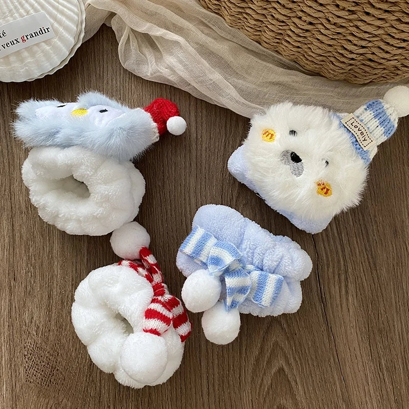 Fashion Sweet Cute Animals Cartoon Head Band for Girls Trendy Fluffy Hair Band for Women Ladies Hair Accessories in Stock