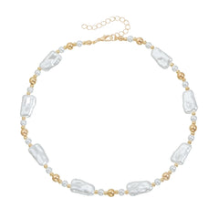 Fashion Sweet Elegant Beads Necklaces for Girls Glamorous Stylish Earrings Jewelry Suits Sets for Women Ladies Accessories