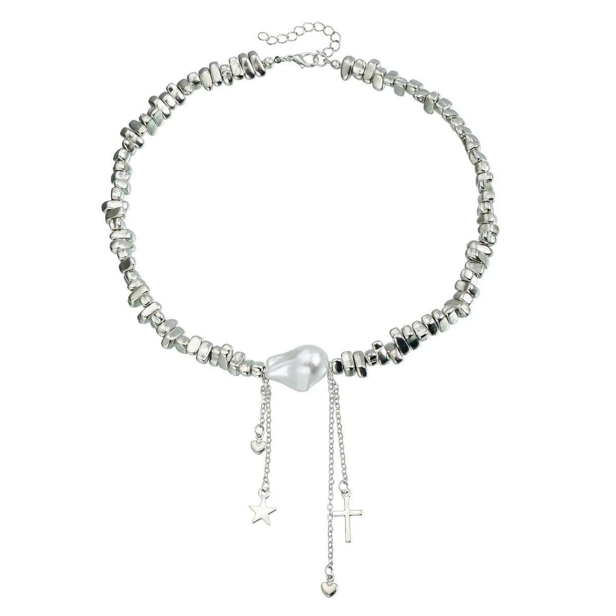 Fashion Simple Beads Art Deco Insta Style Necklaces for Girls Elegant Glamorous Jewelry for Women Ladies Accessories Wholesale