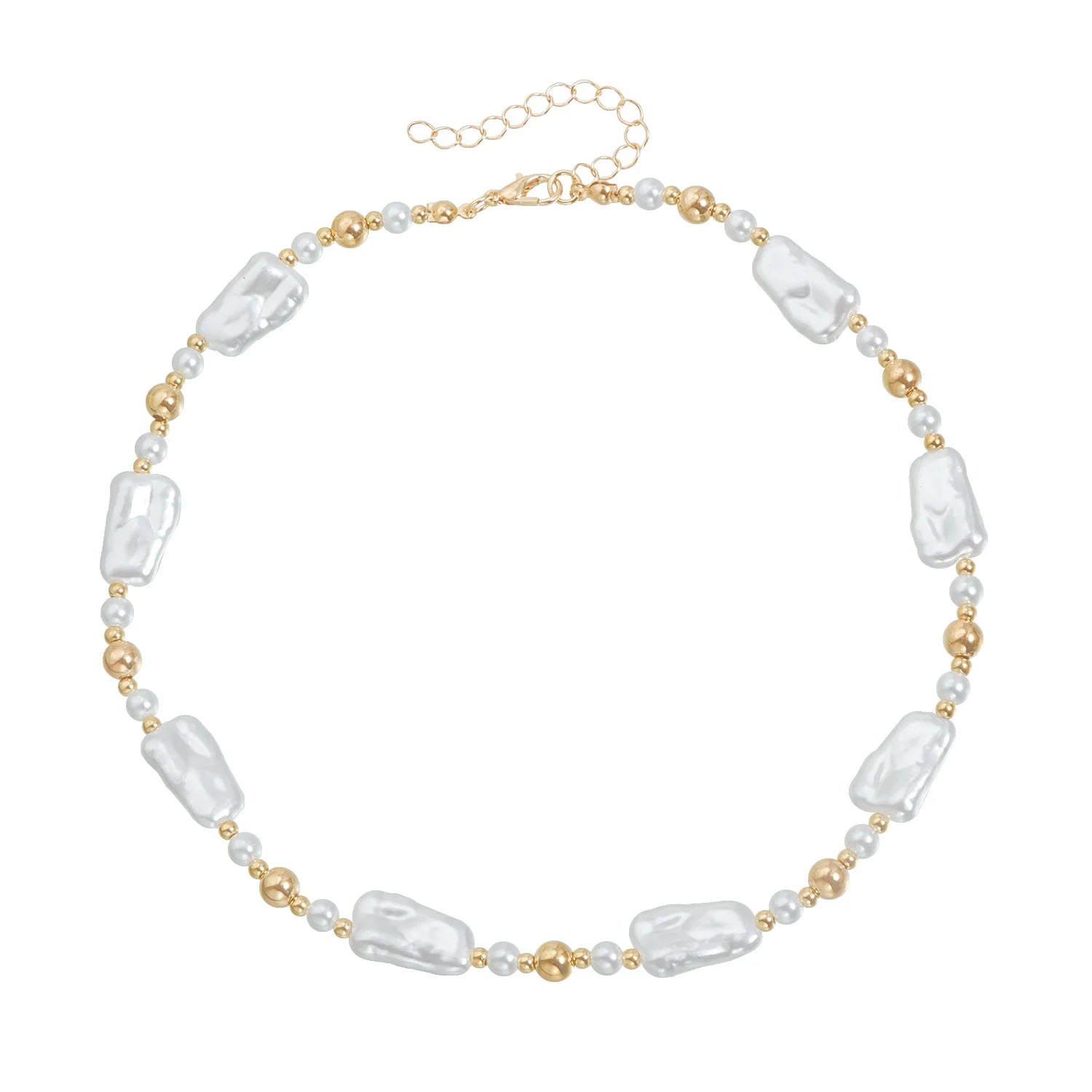 Fashion Sweet Elegant Beads Necklaces for Girls Glamorous Stylish Earrings Jewelry Suits Sets for Women Ladies Accessories