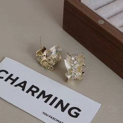 Fashion Simple Glitter Dainty Hoop Earrings for Girls Elegant Sweet Glamorous Stylish Jewelry for Women Ladies Accessories