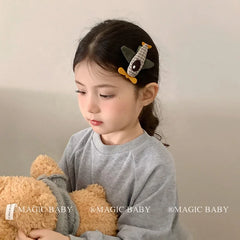 Fashion Chic Sweet Hair Clips for Baby Girls Airplane Cool Alligators for Kids Children Hair Accessories Chinese Suppliers
