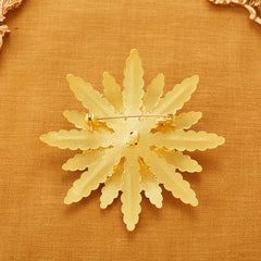 Fashion Trendy Stylish Ear of Wheat Brooches for Girls Sweet Elegant Vintage Glamorous Jewelry for Women Ladies Accessories