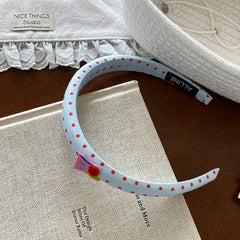 Sweet Fashion Chic Polka Dot Bowknot Scrunchies for Baby Girls Cute Sweet Kawaii Hair Ties for Kids Children Hair Accessories