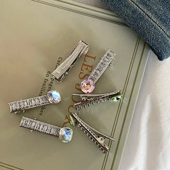 Glitter Fashion Sweet Hair Clips for Girls Trendy Stylish Chic Lustrous Alligator Haarspange for Women Ladies Hair Accessories
