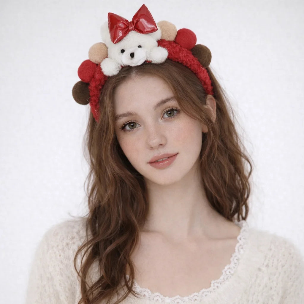Fashion New Year Animals Kitty Kat Sweet Head Band for Girls Trendy Lucky Hair Band for Women Ladies Hair Accessories in Stock