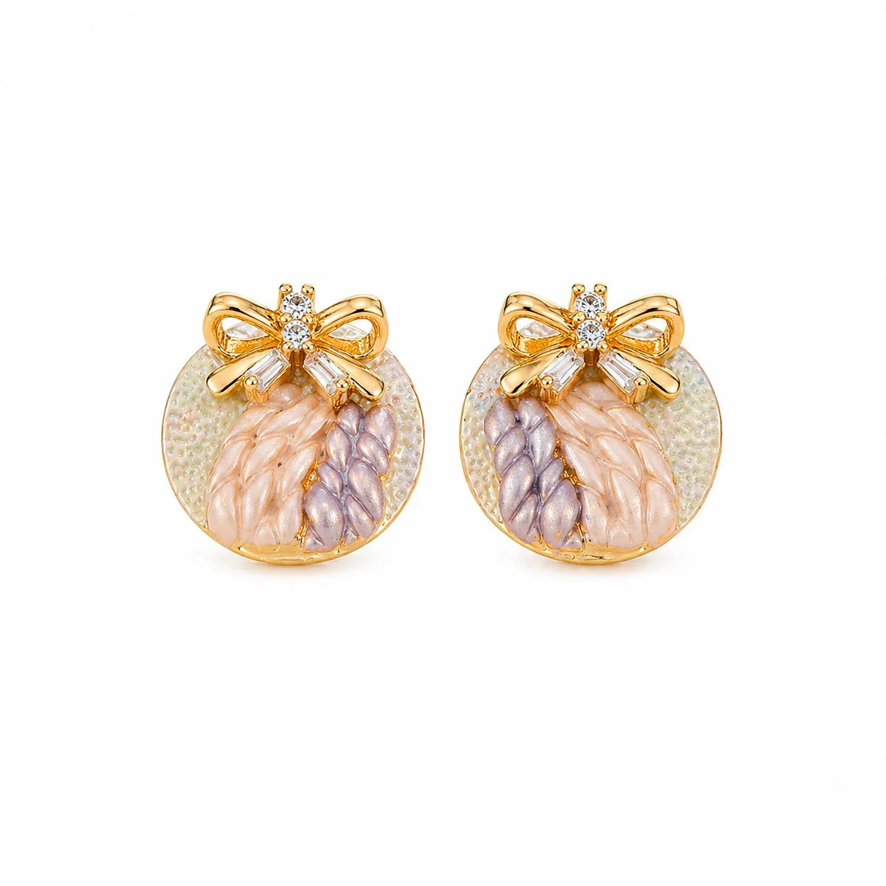 Women New Design Zircon 18k Gold-plated S925 Silver Stud Earring Rhinestone Fashion Glitter Low MOQ in Stock Jewelry for Causal