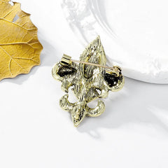 Fashion Imitation Pearl Elegant Vintage Brooches for Girls Sweet Retro Pins Jewelry for Women Ladies Accessories Wholesale
