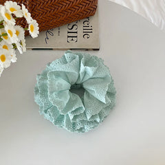 Kids Solid Color Multiple Layer Ponytail Holder Sweet Candy Color Fashion Wholesale in Stock Hair Ties Accessories for Children