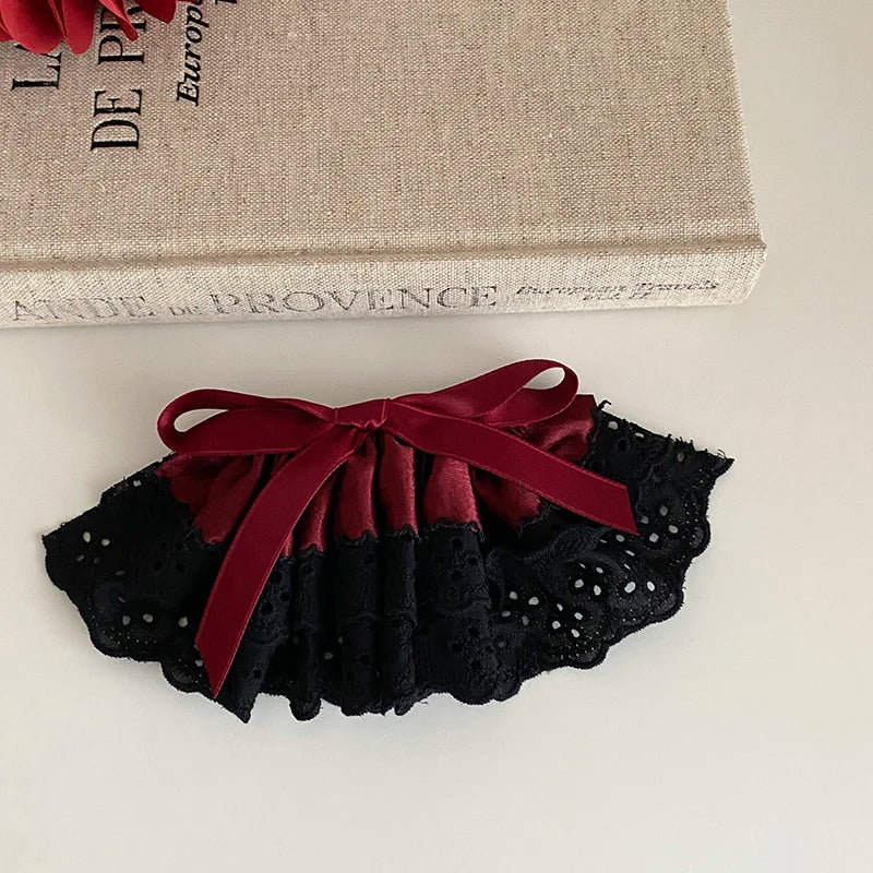 Fashion Bowknot Ribbon Dress Trendy Hair Clips for Girls Sweet Cute Elegant Barrettes for Women Ladies Hair Accessories Chic