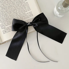 Elegant Graceful Bowknot Ribbon Hair Clips for Girls Princess French Style Barrettes for Women Ladies Hair Accessories in Stock