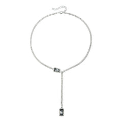 Fashion Trendy Link Dainty Glitter Simple Necklaces for Girls Stylish Fine Jewellry for Women Ladies Accessories Wholesale