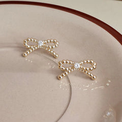 Fashion Sweet Princess Style Crown Stud Earrings for Girls Trendy Stylish Jewelry for Women Ladies Accessories Chinese Supplier