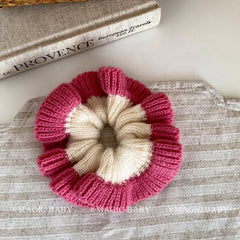 Fashion Cute Sweet Simple Scrunchies for Baby Girls Kawaii Minimalistic Hair Ties for Kids Children Hair Accessories in Stock