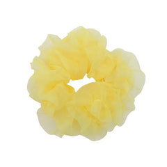 Hot Sale Women's Hair Ties Accessory Summer Spring Trendy Elegant Wholesale Stock Solid Color Lightweight Large Scrunchies
