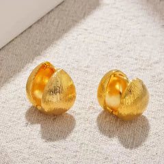 Trendy Stylish Fashion Elegant Hoop Earrings for Girls Rhinestone Jewelry for Women Lady Accessories Chinese Supplier Wholesale
