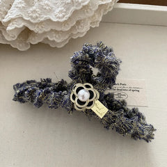 Fashion Glitter Luxury Flowers Hair Claw Clips for Girls Trendy Stylish Claws for Women Ladies Hair Accessories Female in Stock