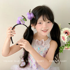 Sweet Creative Design Kids Fruits Headbands Alligator Clips Hairpins Accessories Sets Children's Fashion Stock Hairbands