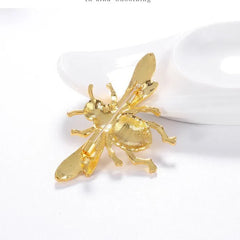 Fashion Trendy Sweet Trendy Bees Animals Brooches for Girls Stylish Pins Jewelry for Women Ladies Accessories Wholesale Chic