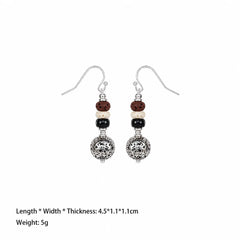 Fashion Natural Stone Beads Drop Earrings for Girls Simple Vintage Jewelry for Women Ladies Wholesale China Manufacturer Bulk