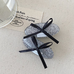 Fashion Sweet Cute Glitter Sparkle Hair Clips for Women Bowknot Elegant Trendy Alligator for Women Ladies Hair Accessories