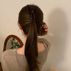 Ladies Autumn Winter Minimalistic Banana Clips Graceful Trendy Stylish Bulk Order in Stock Hair Clips Accessories for Women Use