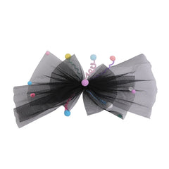 Hot Sale Tulle Large Bowknot Barrette Clips Trendy Sweet Customized Breathable High Quality Hairpins Accessories for Women Daily
