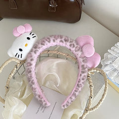 Girls Cat New Design Wide Headbands Sweet Cute Fashion Customized in Stock Hairbands Accessories for Women Holiday Causal Daily