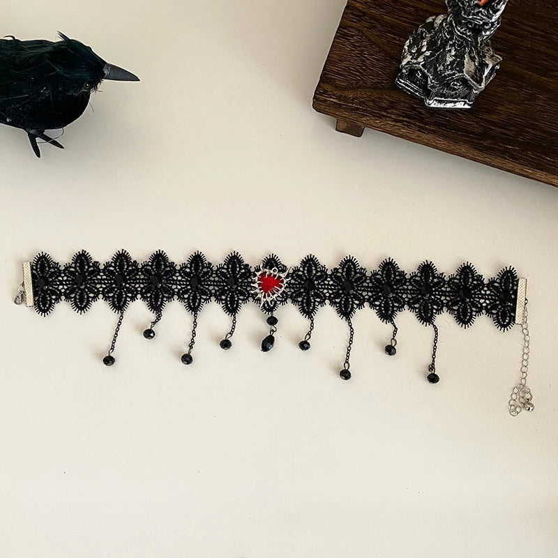 Female Solid Colored Halloween Festival Necklace Celebration Fashion Elegant Bulk Order in Stock Collarbone Necklace Accessories