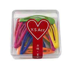 Classic Simple Solid Color Cute Hair Clips for Girls Kids Sweet Fashion Snap Clips for Women Ladies Hair Accessories Haarspange