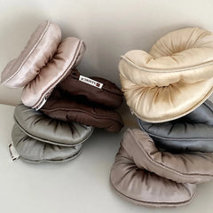 Ladies Solid Colored New Design Large Scrunchies Fashion Elegant Simple High Elastic in Stock Hair Ties Accessories for Women