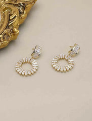 Fashion Butterfly Flower Luxury Exaggerated Drop Earrings for Girls Elegant Sweet Jewelry for Women Ladies Accessories Wholesale