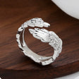 The opening is adjustable. / Silver
