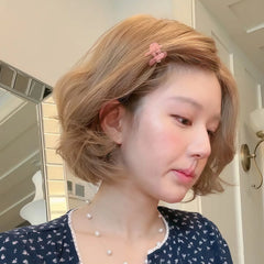 2025 Hot Sale Rhinestone Pink Small Hair Claw Clips Sweet Chic Beauty Wholesale in Stock Hairpins Accessories for Women Daily