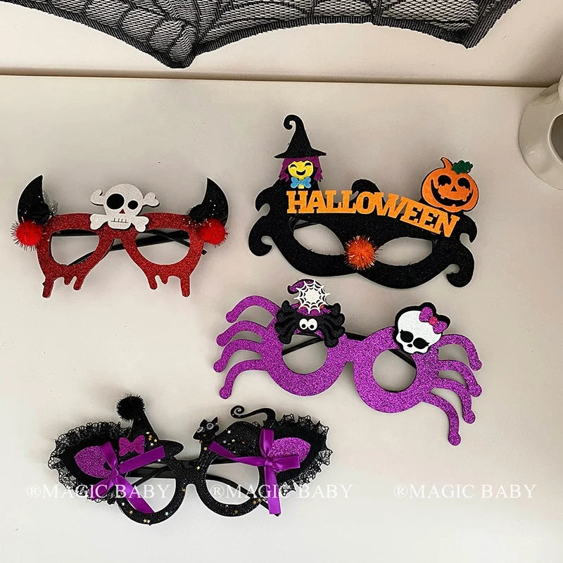 Halloween Headband for Kids Skull Spider Demon Spooky Hairband Children Costume Party Hair Accessories Trick or Treat Gift